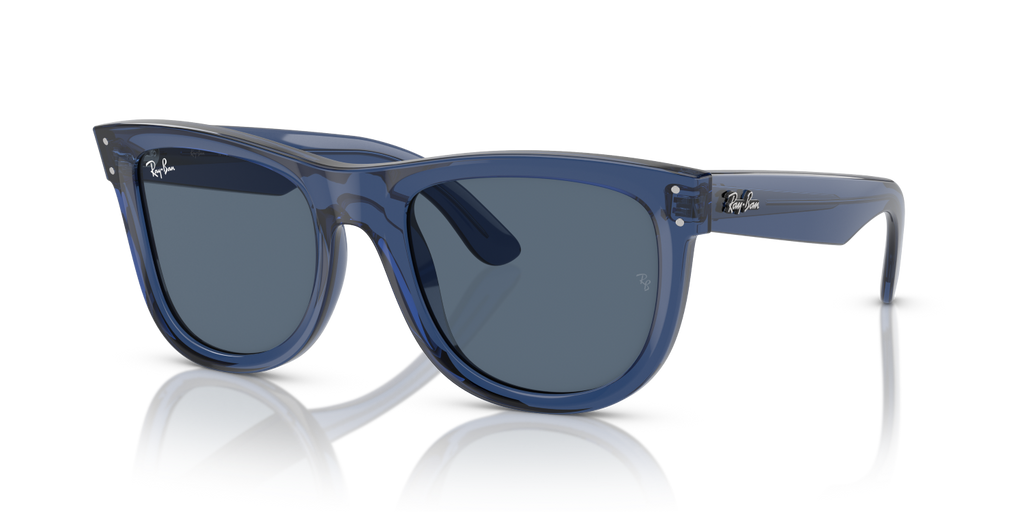 Ray-Ban WAYFARER REVERSE RBR0502S - Transparent Navy Blue / Blue