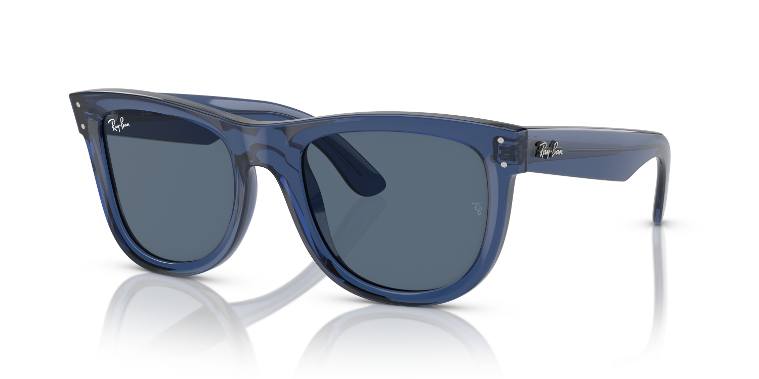 Ray-Ban WAYFARER REVERSE RBR0502S - Transparent Navy Blue / Blue