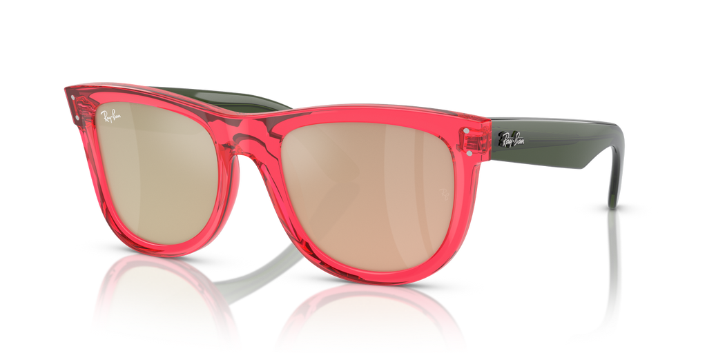Ray-Ban WAYFARER REVERSE RBR0502S - Transparent Red / Red