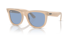 Ray-Ban WAYFARER REVERSE RBR0502S - Opal Beige & Honey / Beige