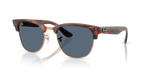 Ray-Ban CLUBMASTER REVERSE RBR0504S - Striped Havana On Rose Gold / Gold