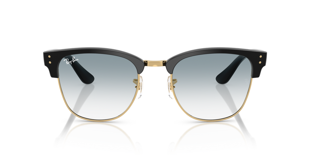 Ray-Ban CLUBMASTER REVERSE RBR0504S - Black On Gold / Black