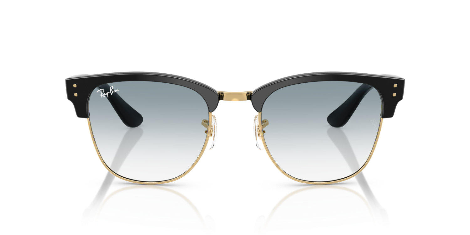 Ray-Ban CLUBMASTER REVERSE RBR0504S - Black On Gold / Black