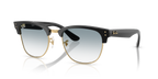 Ray-Ban CLUBMASTER REVERSE RBR0504S - Black On Gold / Black