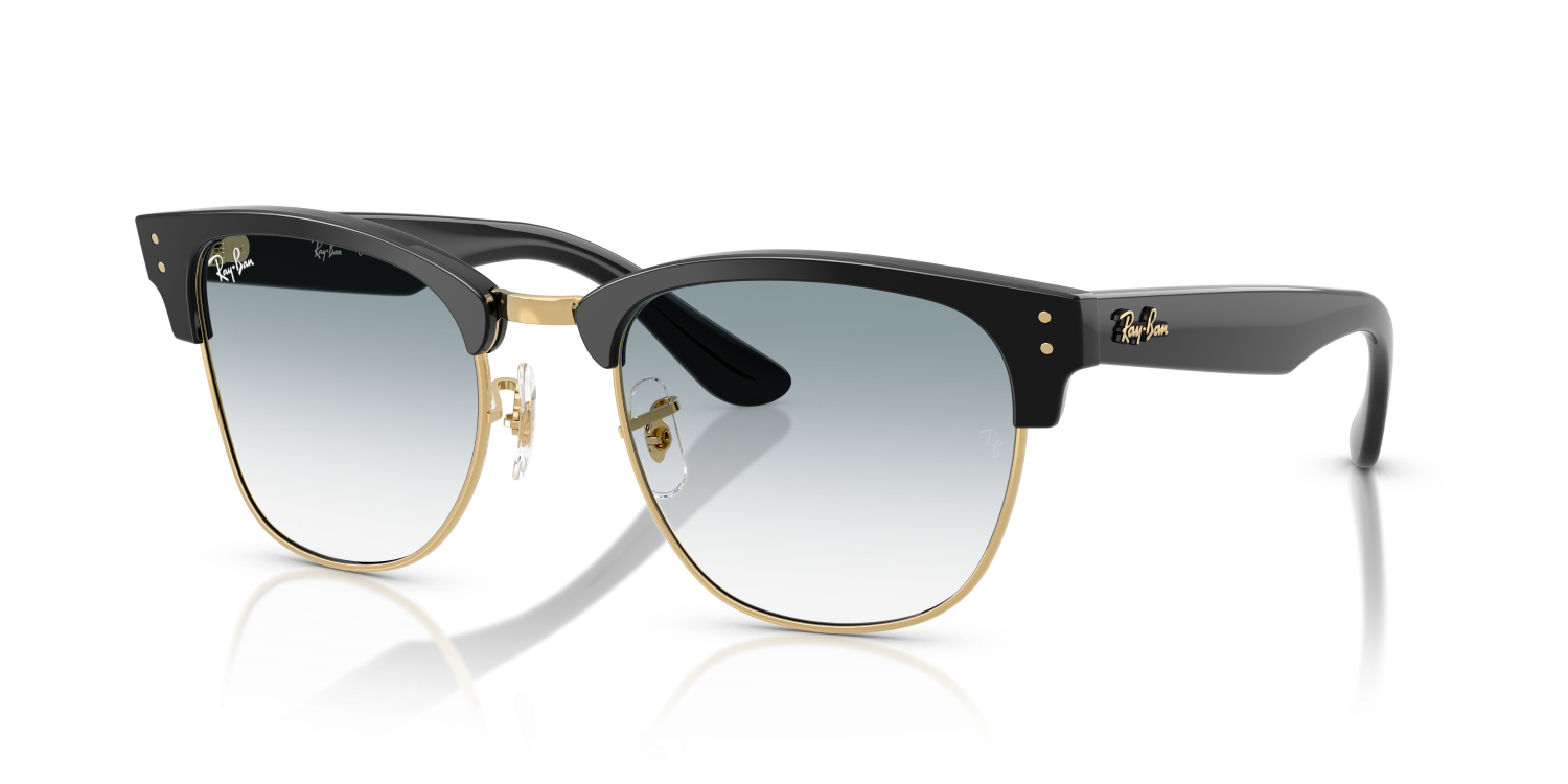 Ray-Ban CLUBMASTER REVERSE RBR0504S - Black On Gold / Black