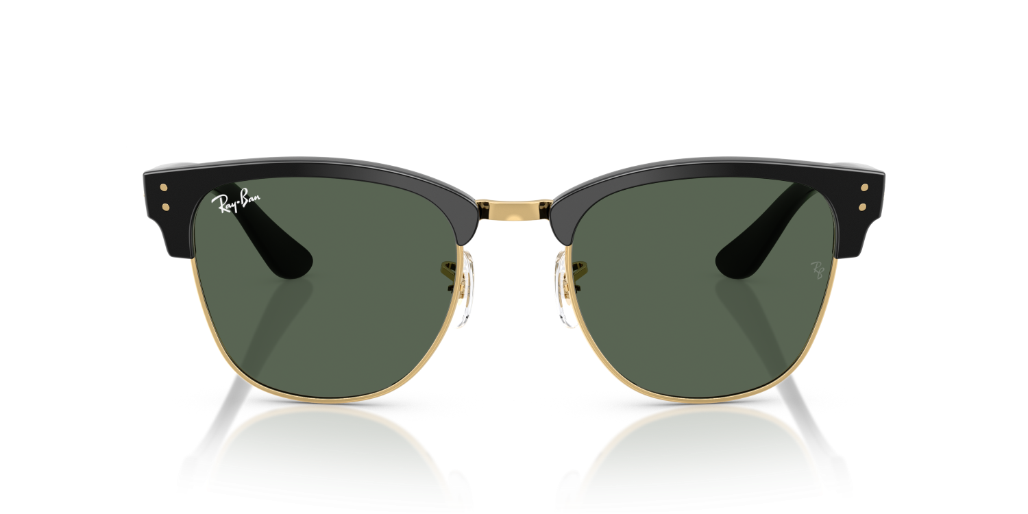 Ray-Ban CLUBMASTER REVERSE RBR0504S - Black On Arista / Black