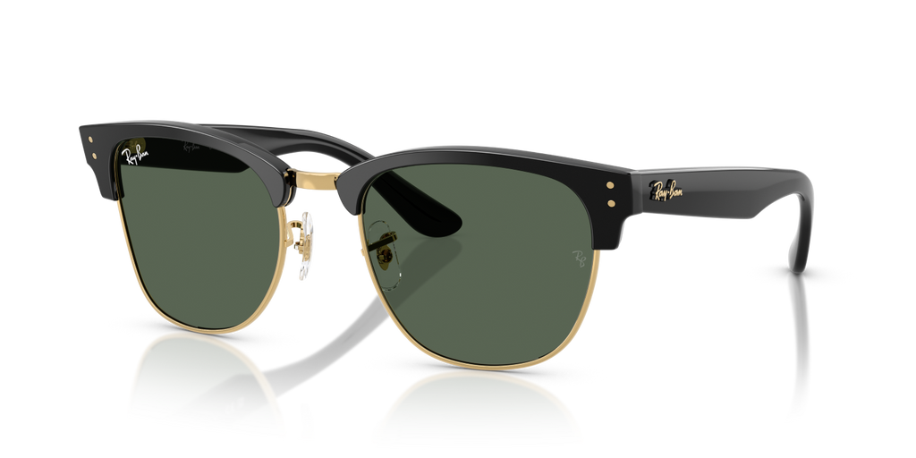Ray-Ban CLUBMASTER REVERSE RBR0504S - Black On Arista / Black