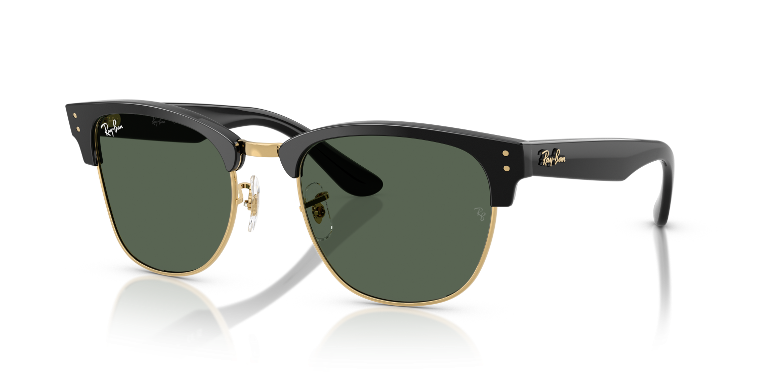 Ray-Ban CLUBMASTER REVERSE RBR0504S - Black On Arista / Black