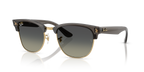 Ray-Ban CLUBMASTER REVERSE RBR0504S - Transparent Dark Grey On Gold / Grey