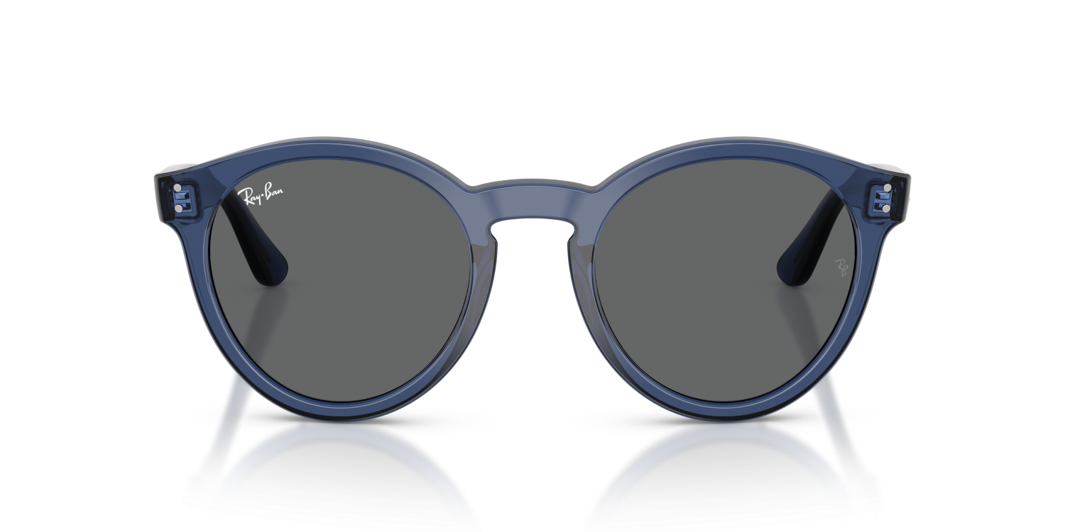 Ray-Ban RBR0505S - Transparent Navy Blue / Blue