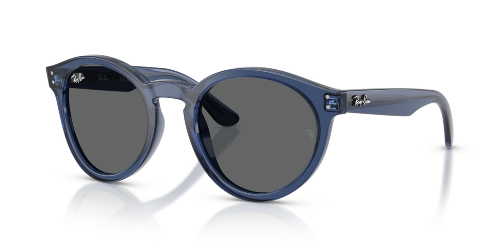 Ray-Ban RBR0505S - Transparent Navy Blue / Blue