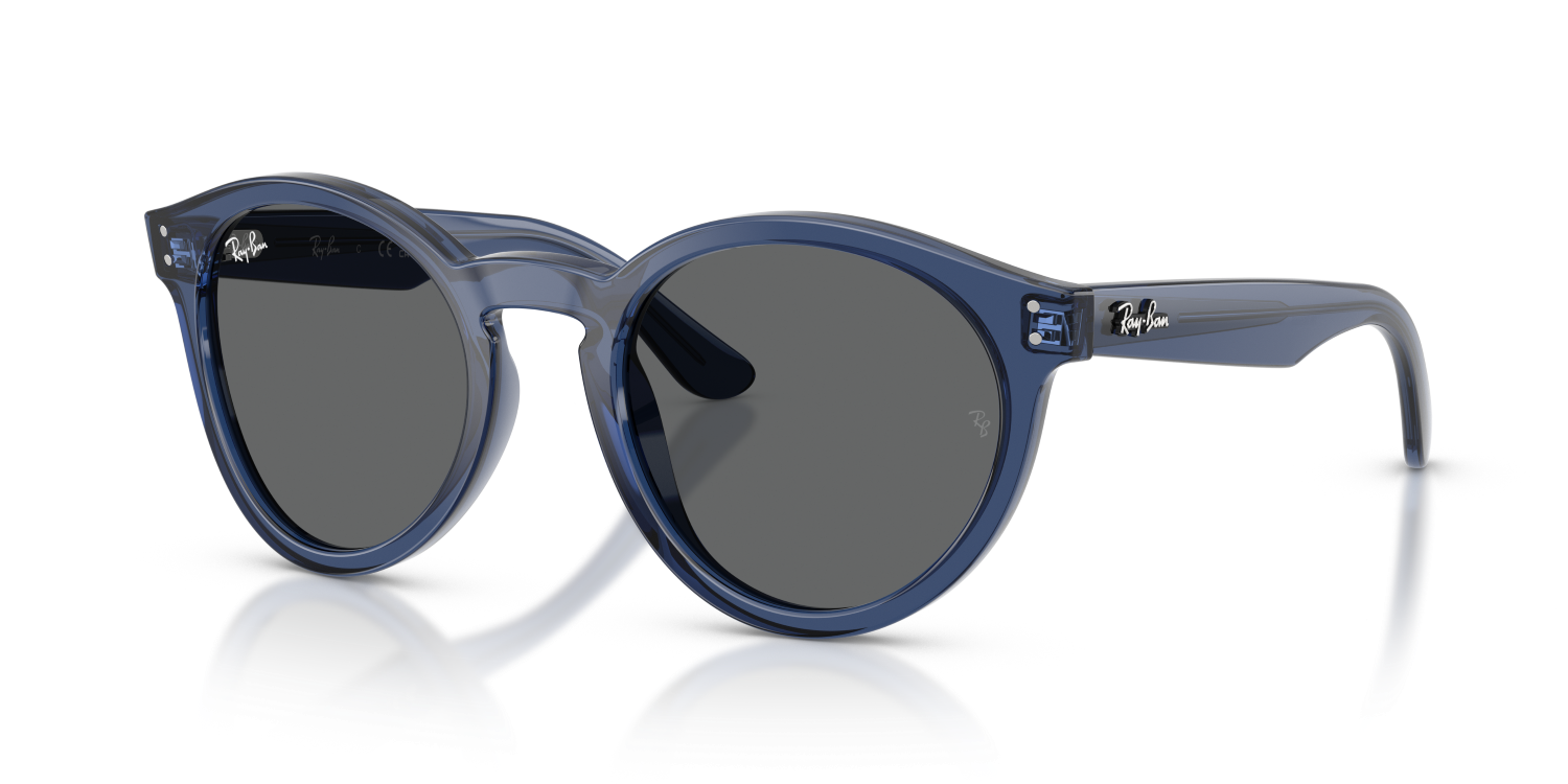 Ray-Ban RBR0505S - Transparent Navy Blue / Blue