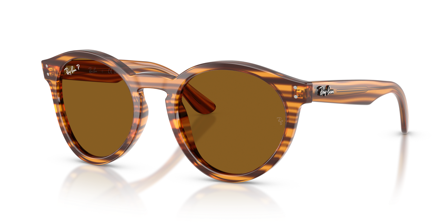 Ray-Ban RBR0505S - Striped Havana / Brown